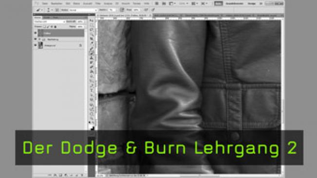 Dodge & Burn, Falten hervorheben, Kanten verstärken