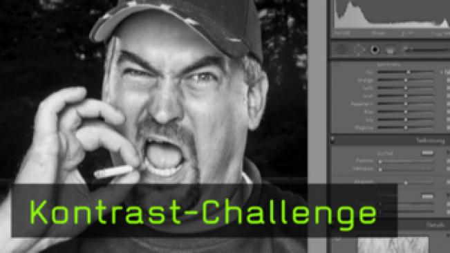 Einen kontrastreichen Portrait-Look erzeugen.