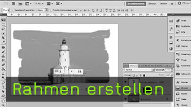 Rahmen erstellen in Photoshop