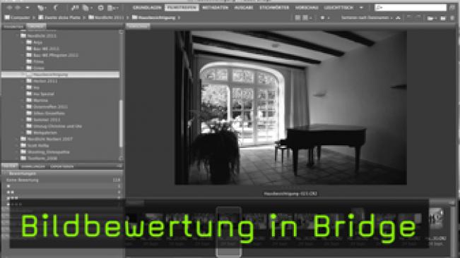 Bildbewertung in Bridge