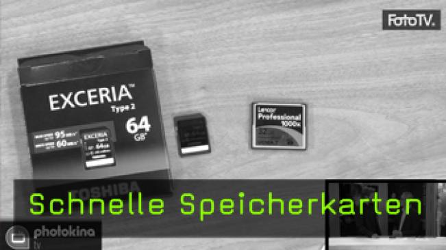 photokinaTV - Schnelle Speicherkarten 
