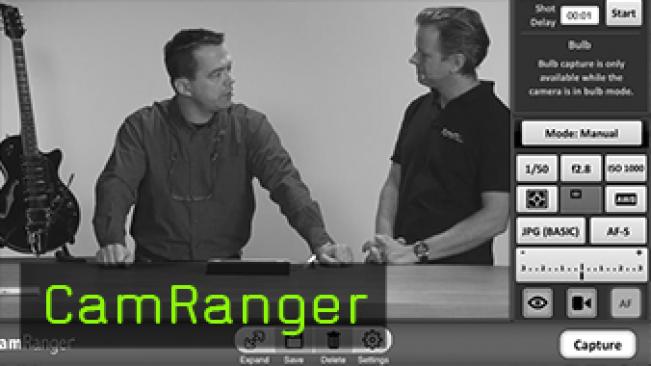 CamRanger Tethered ipad