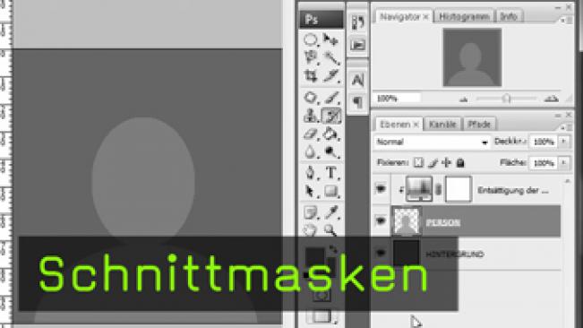 Photoshop Schnittmasken