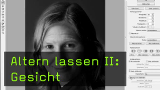 Altern, Gesicht, Kate Breuer, Photoshop