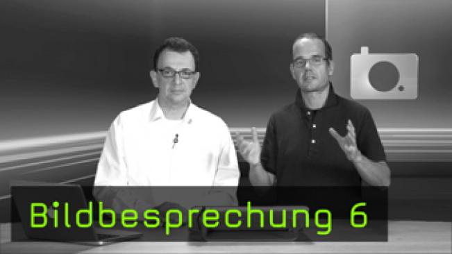 Bildbesprechung mit Eberhard Schuy und Michael Jordan