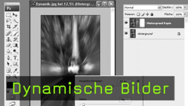 Calvin Hollywood Photoshop Dynamik