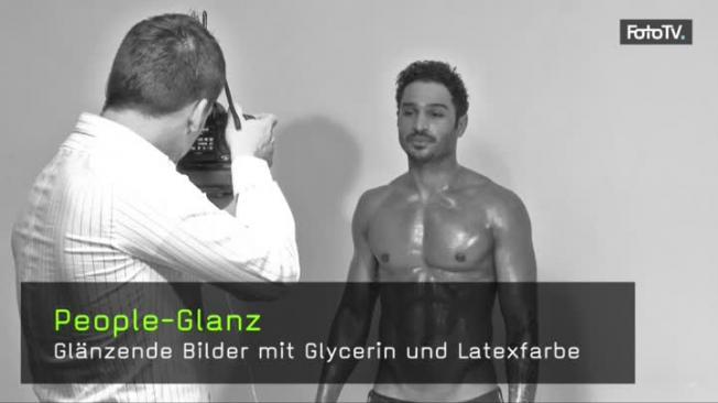 Glanz in der Peoplefotografie, Latexfarbe fotografieren, Glanz auf Haut fotograf