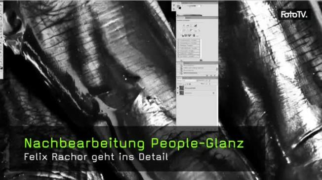 Nachbearbeitung People-Glanz