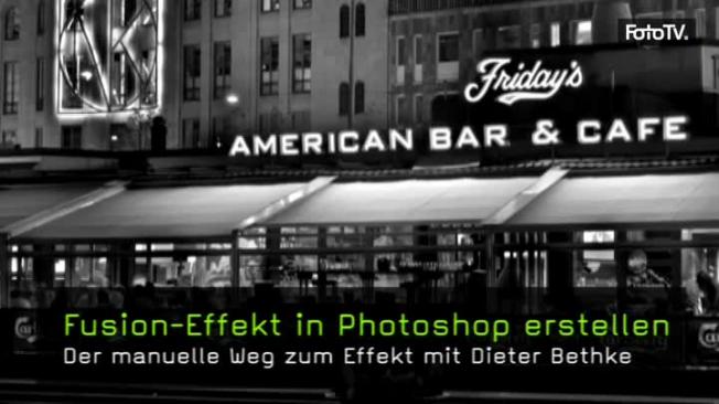 Fusion-Effekt in Photoshop erstellen