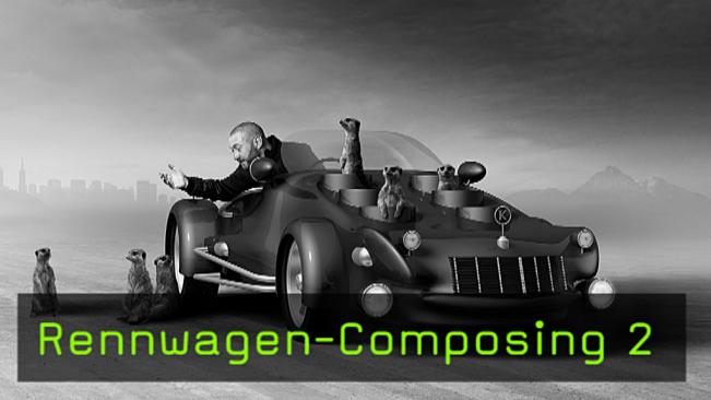 Bild-Composing, CGI, Photoshop, Cinema 4D, Polygone