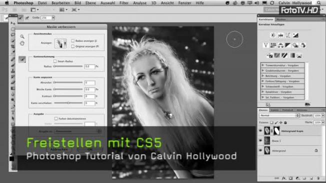 Freistellen mit CS5, schnelles Freistellen