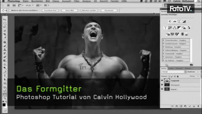 Calvin Hollywood Photoshop Formgitter