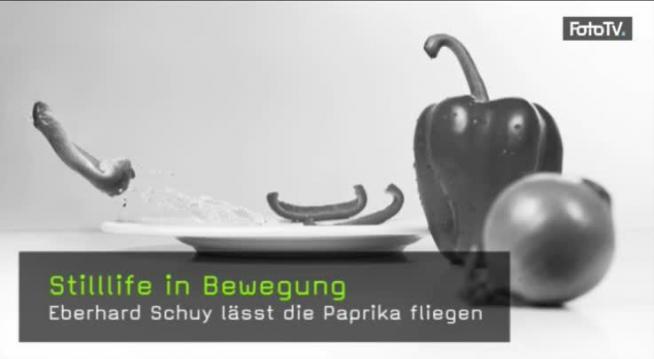 Stilllife in Bewegung, Objektfotografie