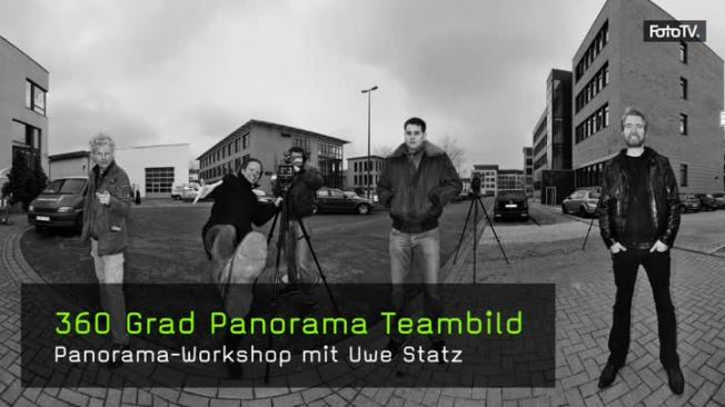 360 Grad Panorama Bildidee Teambild