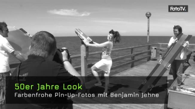 50er Jahre Look - Farbenfrohe Pin-Up-Fotos mit Benjamin Jehne