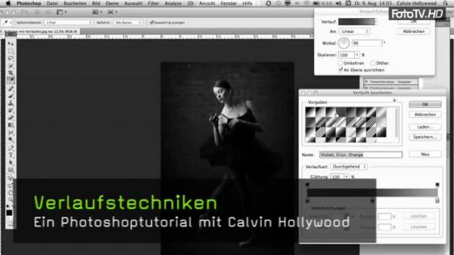 Verlauf in Photoshop einfügen