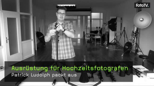Equipment für Hochzeitsfotografie