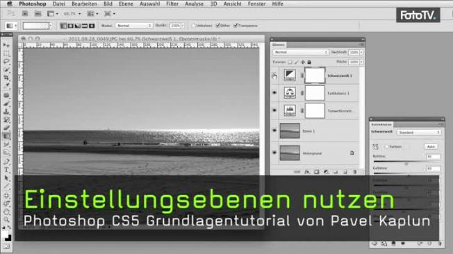 Einstellungsebenen nutzen