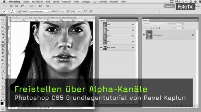 Freistellen mit Alpha-Kanälen