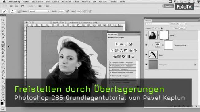 Freistellen mit Überlagerungen