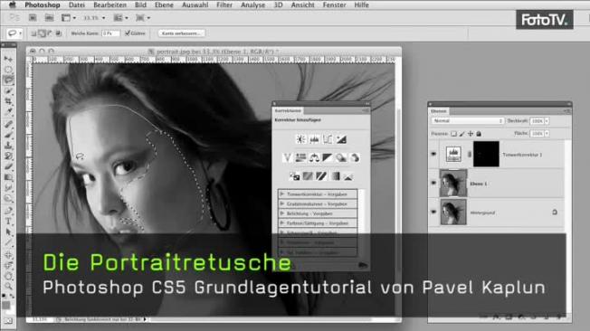 Portraitretusche
