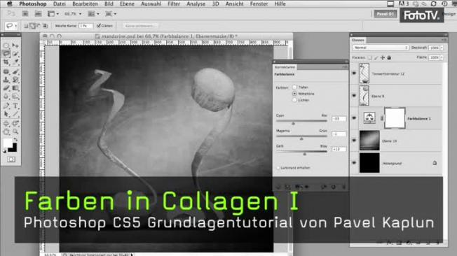 Farben in Collagen anpassen