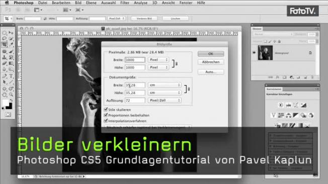 bilder, verkleinern