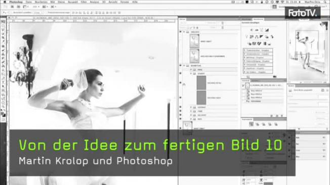Photoshop-Nachbearbeitung