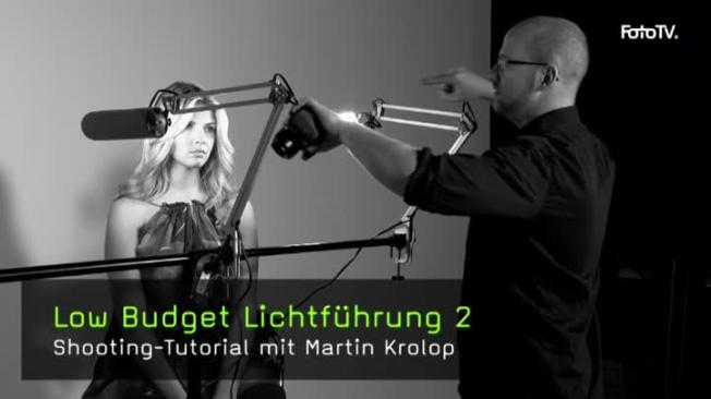 Low Budget Lichtführung Portraitfotografie mit Schreibtischlampen