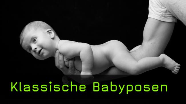 Klassische Babyposen