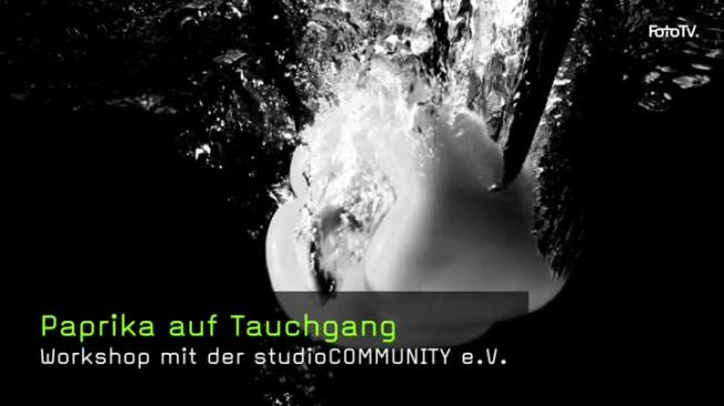 Paprika auf Tauchgang