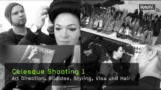 Editorial Shooting Celesque Visa Styling Hair