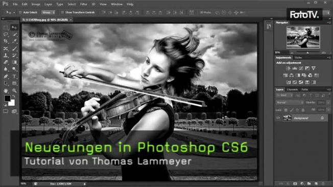 Photoshop cs6 Funktionen