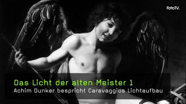 Lichtsetzung Caravaggio