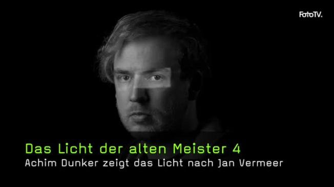 Lichtaufbau Jan Vermeer