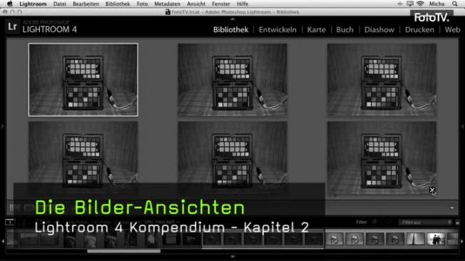 Anischten in Lightroom