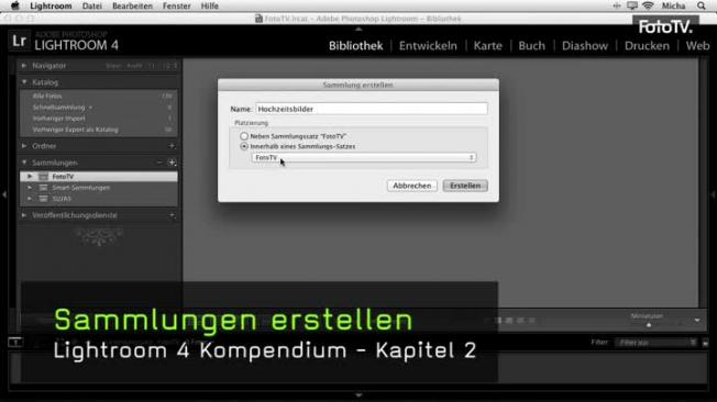 Sammlungen erstellen