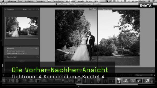 Vorher-Nachher-Ansicht Lightroom