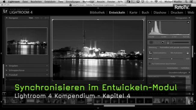 Synchronisieren in Lightroom