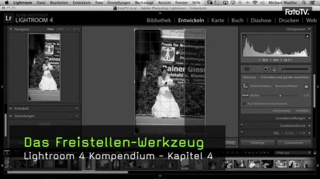 Freistellen in Lightroom