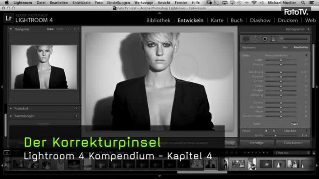 Korrekturpinsel in Lightroom
