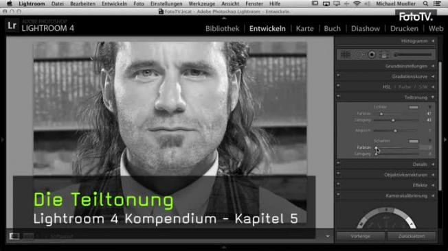 Teiltonung in Lightroom