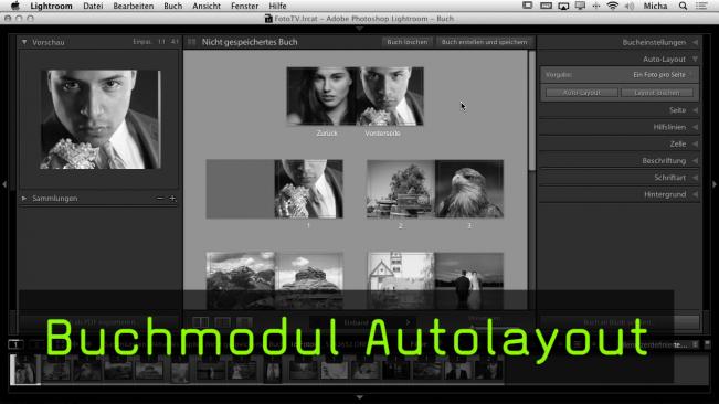 Buchmodul Autolayout