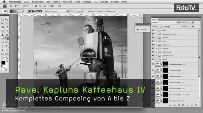 Composing-Tutorial in Photoshop