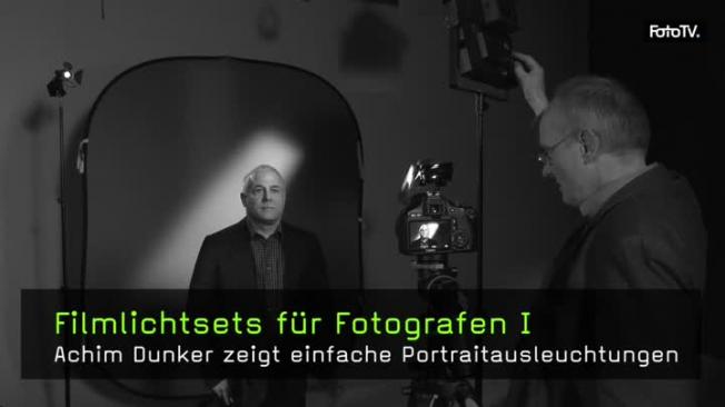 Filmlichtsets Portraitausleuchtungen