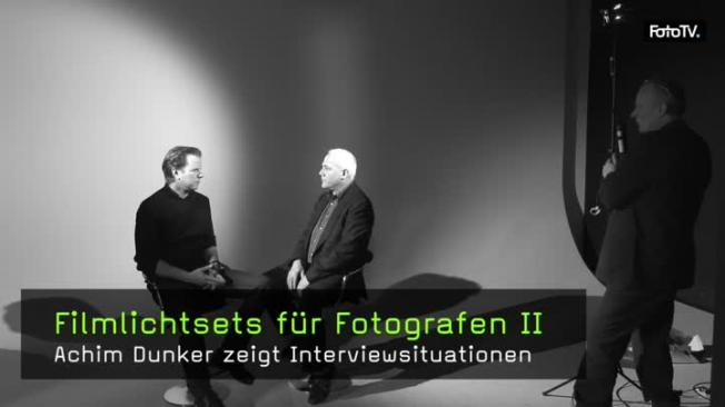 Filmlichtsets Interviewausleuchtungen