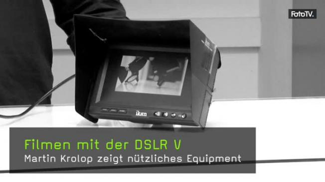 Filmen mit der Fotokamera, DSLR-Videografie