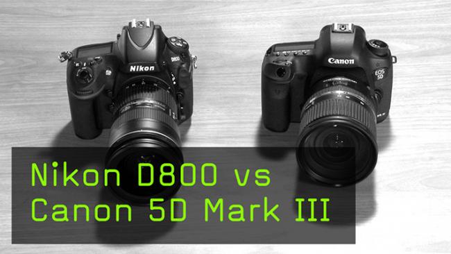 Nikon D800 vs Canon 5D Mark III
