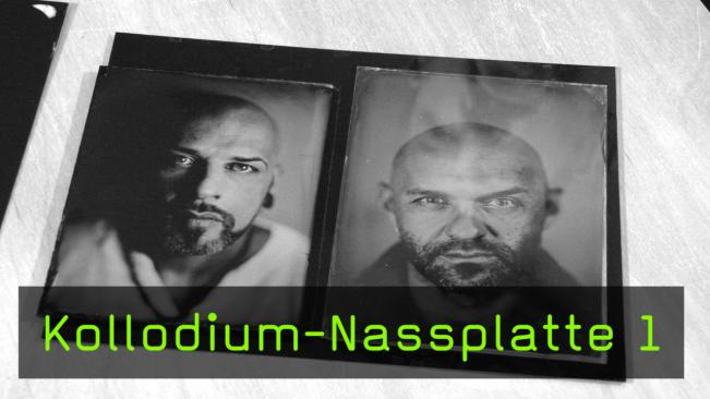 Kollodium-Nassplatte 1