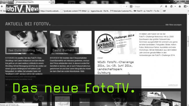 FotoTV - neue Webpräsenz
